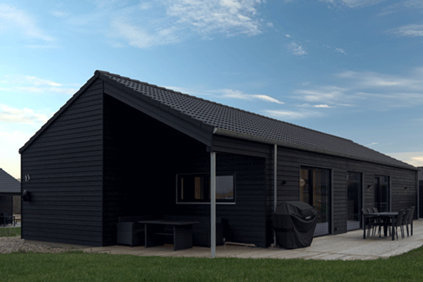 Lyng & Linje nybyg sommerhus
